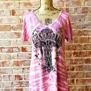 Crash and Burn for Buckle Tunic Top